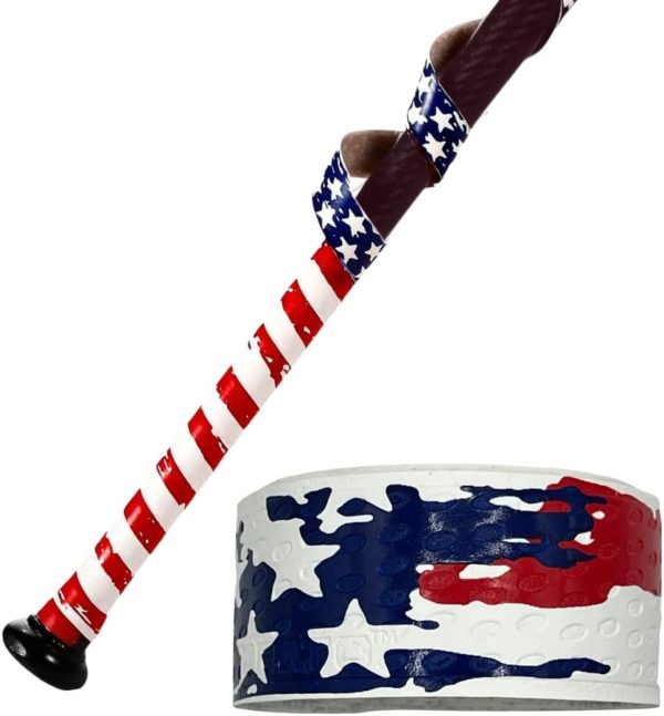 50 pk. American Flag Bat/Racket Grip Tape Liberty Patriot Squad